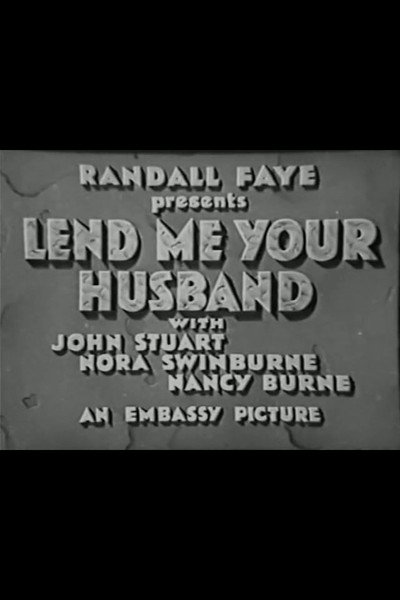 Póster de Lend Me Your Husband