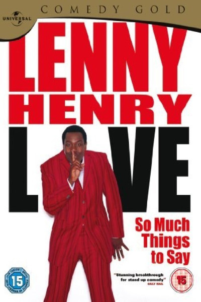 Póster de Lenny Henry: So Much Things to Say - Live