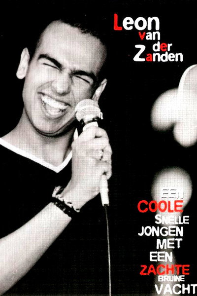 Póster de Leon van der Zanden: Een coole snelle jongen met een zachte bruine vacht