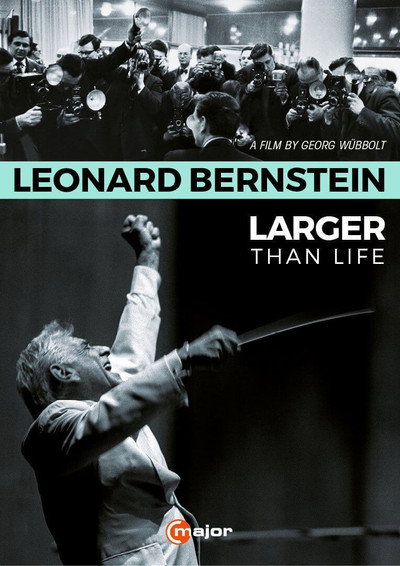 Póster de Leonard Bernstein: Larger Than Life