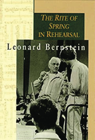 Póster de Leonard Bernstein: 'The Rite of Spring' in Rehearsal