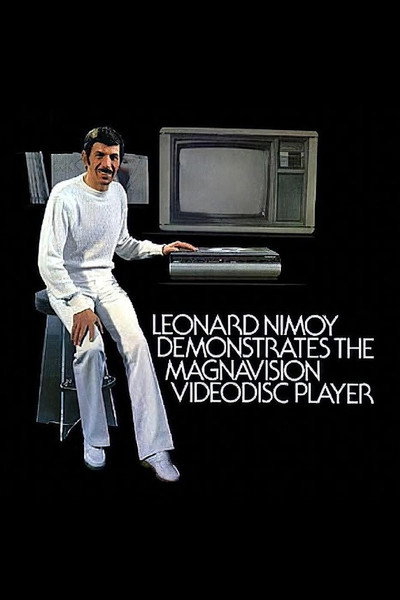 Póster de Leonard Nimoy Demonstrates the Magnavision Videodisc Player