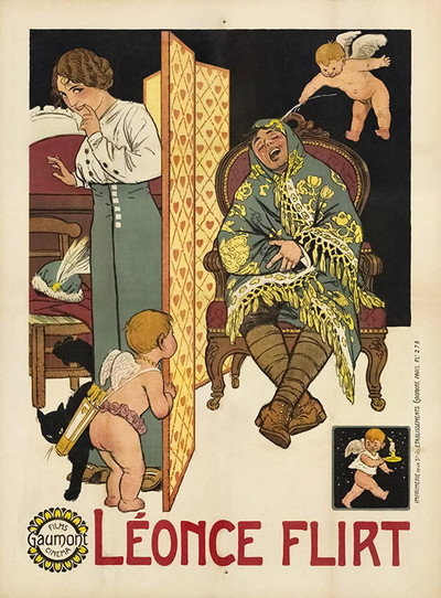Póster de Léonce flirte