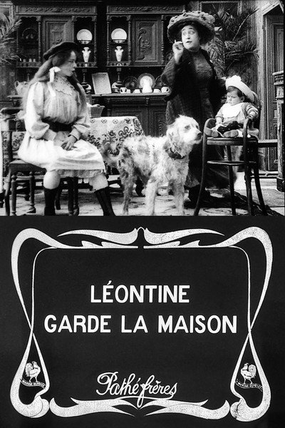 Póster de Léontine garde la maison