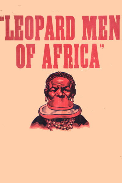 Póster de Leopard Men of Africa