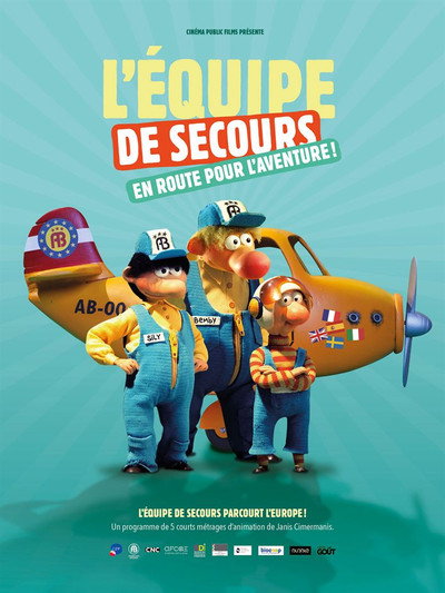 Póster de L'équipe de secours en route pour l'aventure!