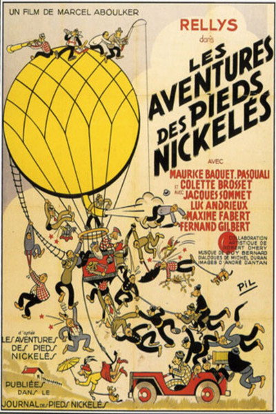 Póster de Les aventures des Pieds-Nickelés