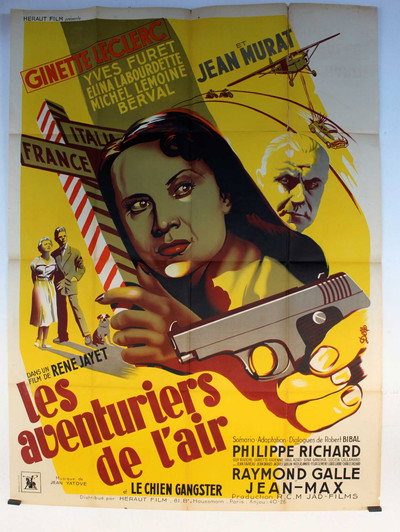 Póster de Les aventuriers de l'air