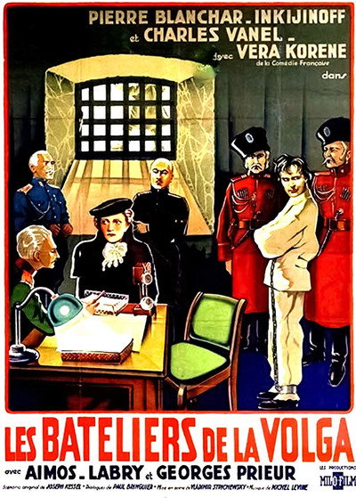 Póster de Les bateliers de la Volga