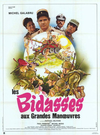Póster de Les bidasses aux grandes manoeuvres