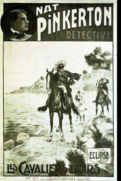 Póster de Les cavaliers noirs
