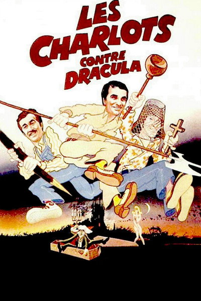 Póster de Les Charlots contre Dracula