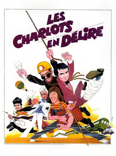 Póster de Les Charlots en délire
