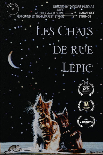 Póster de Les Chats de Rue Lepic