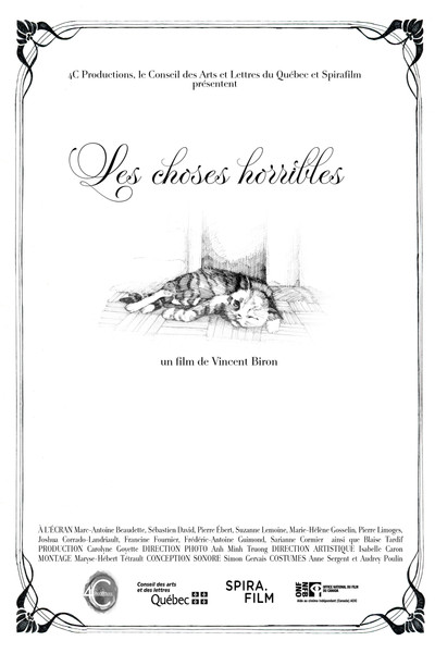 Póster de Les choses horribles