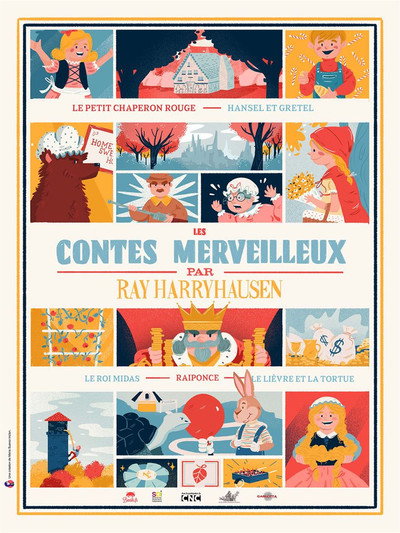 Póster de Les Contes merveilleux par Ray Harryhausen
