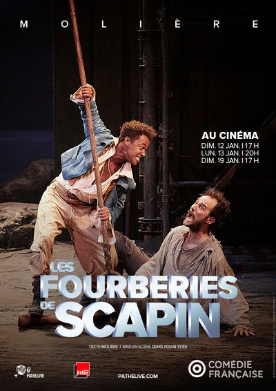 Póster de Les fourberies de Scapin