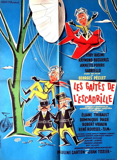 Póster de Les gaités de l'escadrille