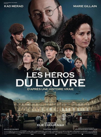Póster de Les héros du Louvre