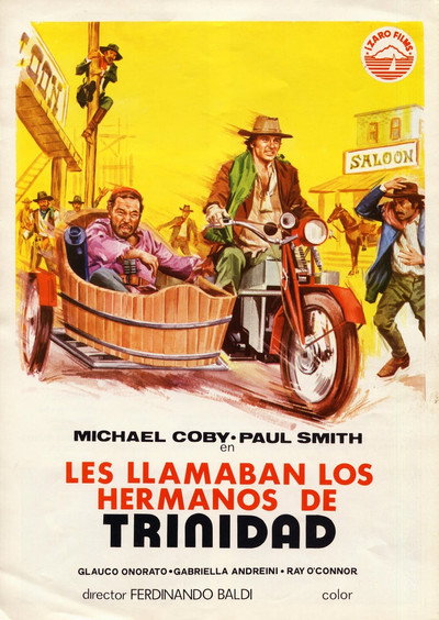 Póster de Les llamaban los hermanos Trinidad
