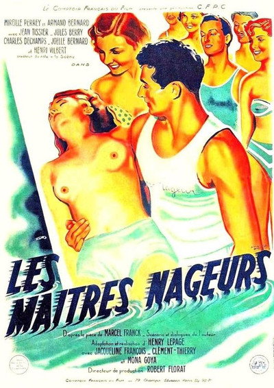 Póster de Les maîtres-nageurs