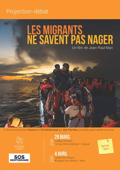 Póster de Les migrants ne savent pas nager