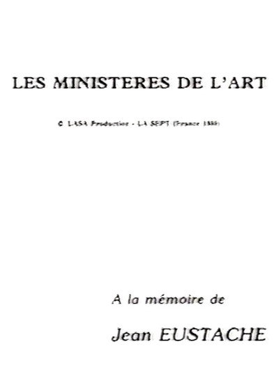 Póster de Les ministères de l'art