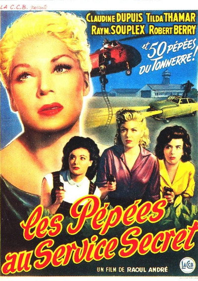 Póster de Les pépées au service secret