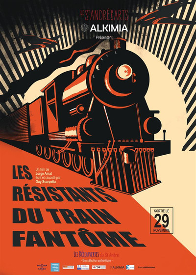 Póster de Les résistants du train fantôme