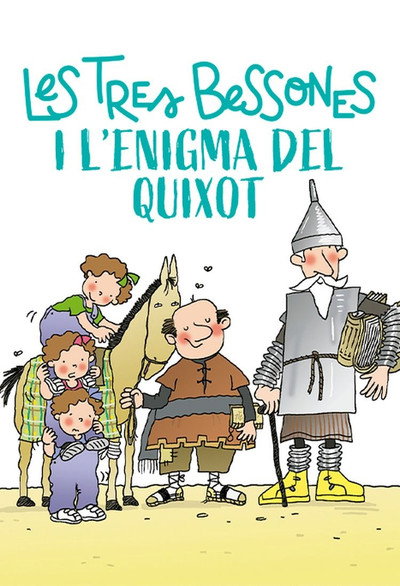 Póster de Les tres bessones i l'enigma del Quixot