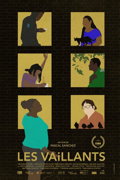 Póster de Les vaillants
