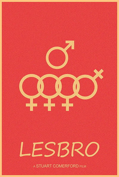 Póster de Lesbro: All My Friends Are Lesbians