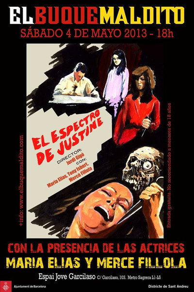 Póster de L'espectre de Justine
