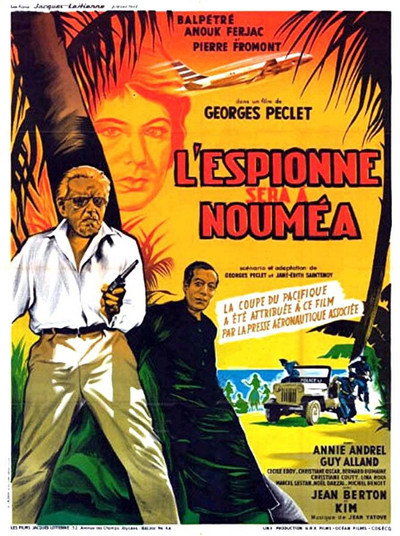 Póster de L'espionne sera à Nouméa