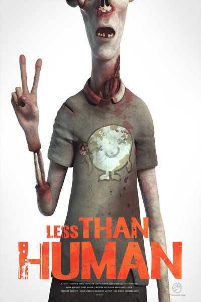 Póster de Less Than Human