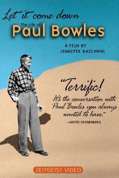 Póster de Let It Come Down: The Life of Paul Bowles