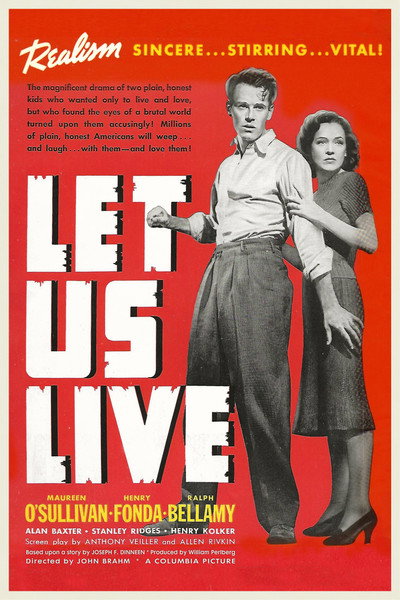 Póster de Let Us Live