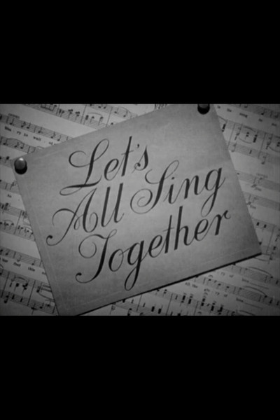 Póster de Let's All Sing Together: No. 1