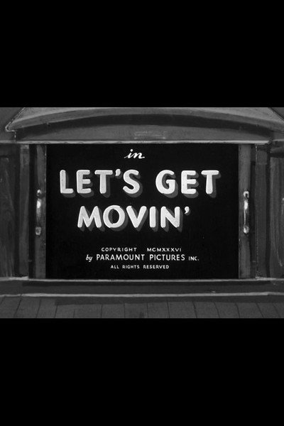 Póster de Let's Get Movin'