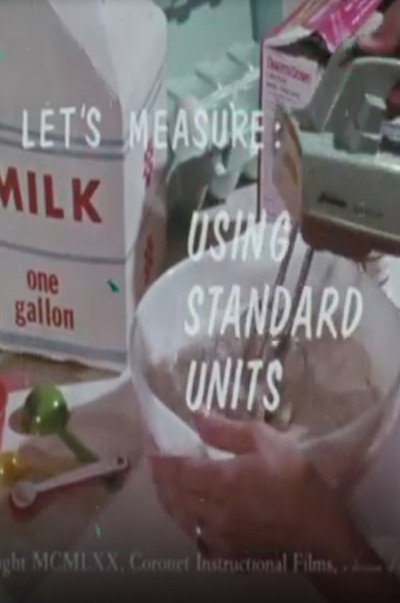 Póster de Let's Measure: Using Standard Units