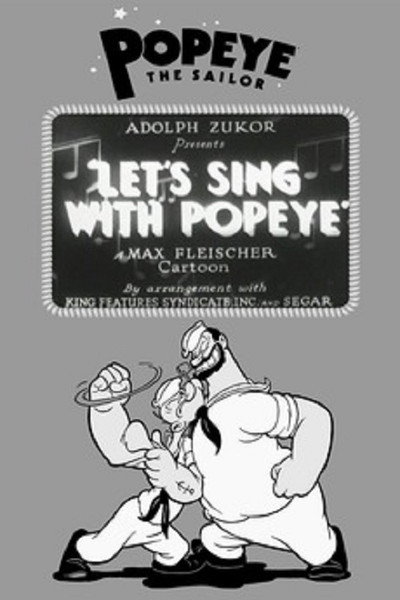 Póster de Let's Sing with Popeye