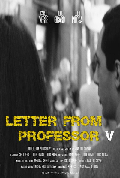 Póster de Lettera dal professor V