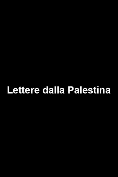 Póster de Letters from Palestine