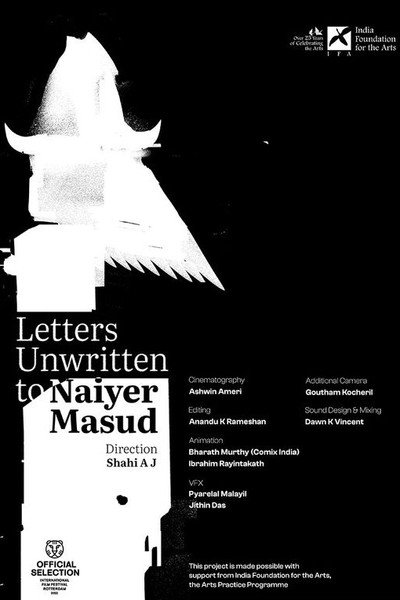Póster de Letters Unwritten to Naiyer Masud