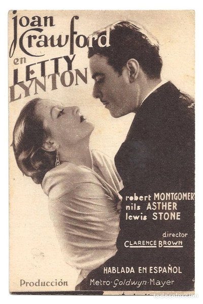 Póster de Letty Lynton