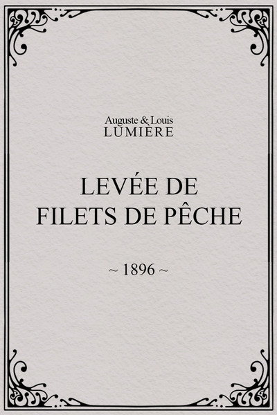 Póster de Levée des filets de pêche