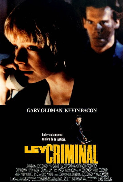 Póster de Ley criminal