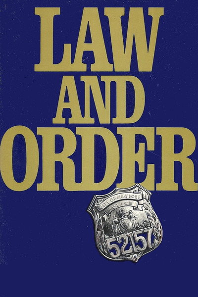 Póster de Ley y orden