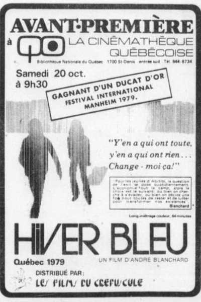 Póster de L'hiver bleu