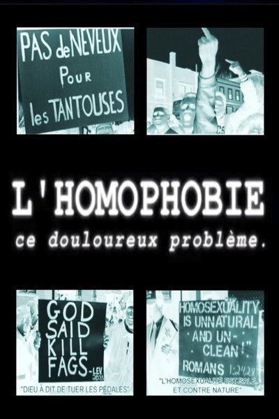 Póster de L'Homophobie ce douloureux problème